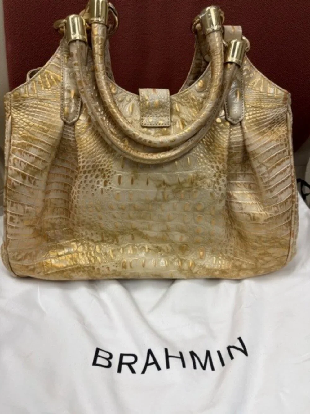 Brahmin chic python